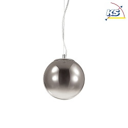 Luminaire  suspension MAPA D30 E27 IP20, chrome, dgager