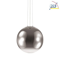 Luminaire  suspension MAPA D50 E27 IP20, chrome, dgager