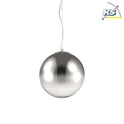 Luminaire  suspension MAPA D40 E27 IP20, chrome, dgager