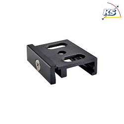 Surface mounting set for 3-phase power track LINK TRIMLESS, bis 100cm, black