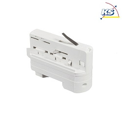 Adaptateur pour luminaire suspendu LINK TRIM commutable, blanche