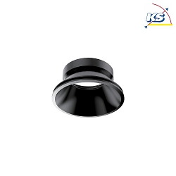 Reflector for LED recessed spot DYNAMIC, ROUND, symmetric, fixed, black