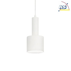 Pendant luminaire HOLLY, 1 flame,  12cm, E27, white