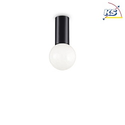 Luminaire de plafond PETIT E27 IP20, noir 