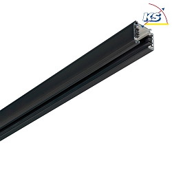 Rail conducteur triphas LINK TRIMLESS commutable, 100cm noir 