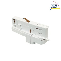 Suspension adapter for LINK TRIM 3-phase power track, DALI-Version, white