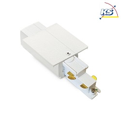 Power feeder LINK TRIMs for LINK TRIM 3-phase power track, DALI-Version, white