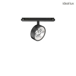 track spot EGO TRACK FLAT SINGLE LED with adapter, on/off LED IP20, black