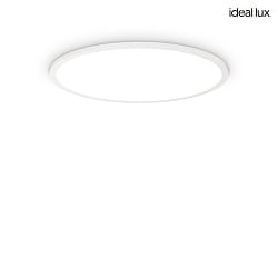 ceiling luminaire FLY SLIM PL LED LED IP40, powder coated, white