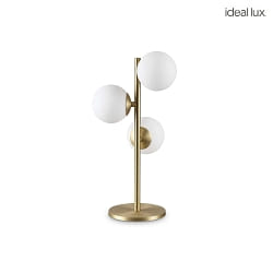 table lamp PERLAGE TL3 3 flames G9 IP20, brass