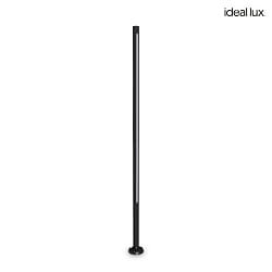 LED Wegeleuchte JEDI PT, IP65, 25W, 3000K, 2900lm, Hhe 160,5 cm, schwarz