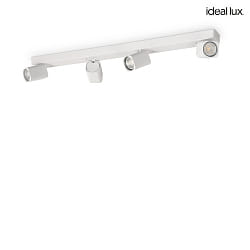 ceiling luminaire RUDY 4 flames GU10 IP20, white dimmable