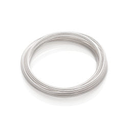 Kabel, gerade,  5mm, 5 Meter, ummantelt, PVC transparent (CAVO TRASPARENTE)