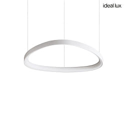 LED Pendelleuchte GEMINI, 61cm, 48W, 3000K, 6600lm, IP20, DALI dimmbar, wei