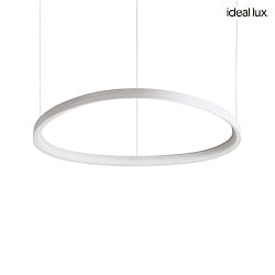 LED Pendelleuchte GEMINI, 81cm, 41W, 3000K, 7600lm, IP20, DALI dimmbar, wei