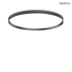 ceiling luminaire FLY PL LED LED IP40, powder coated, black