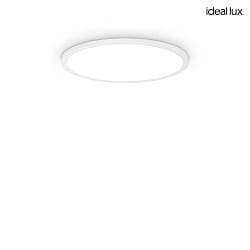 ceiling luminaire FLY SLIM PL LED LED IP40, powder coated, white