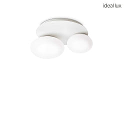 ceiling luminaire NINFEA PL2 2 flames GX53 IP20, white