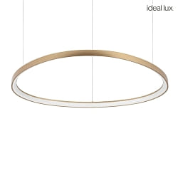 pendant luminaire GEMINI SP LED IP20, brass