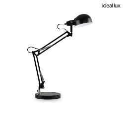 table lamp JOHNNY  E14 IP20, black 