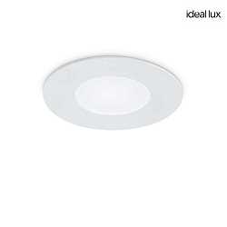 recessed luminaire CHILL IP20, white 7W 680lm 3000K