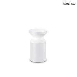 bollard lamp TORRE 22 E27 IP65, white dimmable