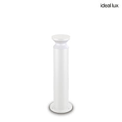 bollard lamp TORRE 60 E27 IP65, white dimmable