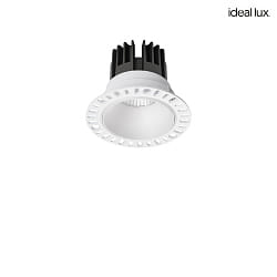 ceiling recessed luminaire GAME TRIMLESS round IP20, white 