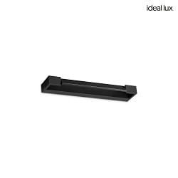 LED Wandleuchte BALANCE, 45cm, 12W, 3000K, 1450lm, CRI>90, IP20, schwarz