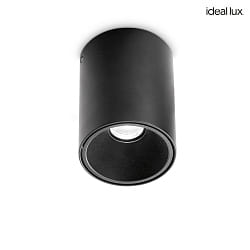 ceiling luminaire NITRO round IP20, black 