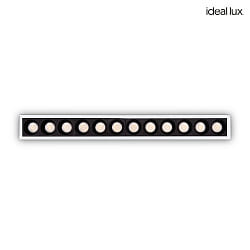 ceiling recessed luminaire LIKA SLIM square IP20, white 