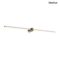 wall luminaire FILO IP44, brushed brass 