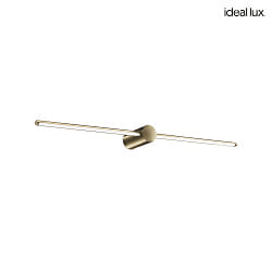 wall luminaire FILO IP44, brushed brass 