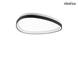 ceiling luminaire GEMINI 61 on/off IP20, black 