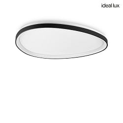 ceiling luminaire GEMINI 81 on/off IP20, black 