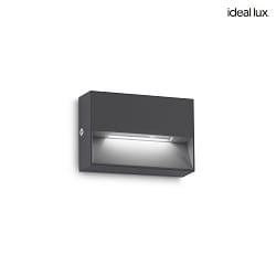 outdoor wall luminaire DEDRA IP65, anthracite 