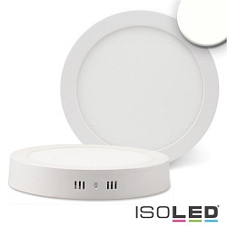 LED ceiling luminaire, IP20, round,  22cm, incl. transformer, 18W 4000K 1350lm 120, white / diffuse