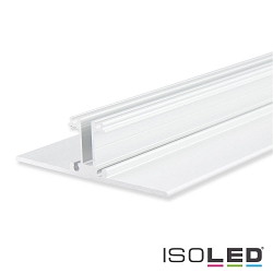 LED Leuchtenprofil 2SIDE Aluminium, fr 2 LED Strips bis 1.2cm Breite, 200cm, Wei