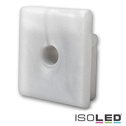 Accessory for profile SURF16 - silicone endcap (1 pc.), incl. screws, EC57, with cable opening
