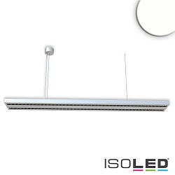 Luce a sospensione Raster Up+Down su / gi, per VDU IP40, nero opaco, argento-grigio dimmerabile