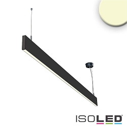 LED Hngeleuchte Linear Up+Down 600, IP40, prismatisch, linear-verbindbar, 25W 3000K 1600+300lm 2x120, Schwarz