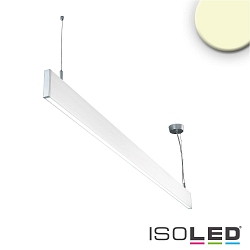 Lampe suspendue Linear Up+Down 600 haut bas IP40, blanche 