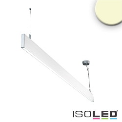 LED Hngeleuchte Linear Up+Down 600, IP40, prismatisch, linear-verbindbar, 25W 3000K 1600+300lm 2x120, Wei