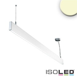 Lampe suspendue Linear Up+Down 1200 haut bas IP40, blanche 