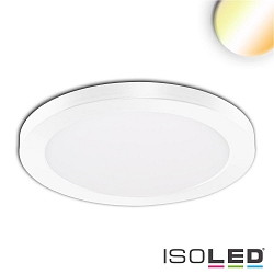 Luminaire apparent / encastr Slim Flex IP44, blanche 