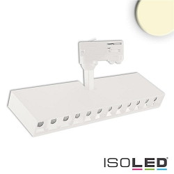 LED 3-phase track grid-spot, length 32.15cm, 35W, 45, CRi >90, rotatable, tiltable, 3000K 2800lm, matt white