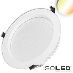 Downlight dimmable IP20, blanche gradable