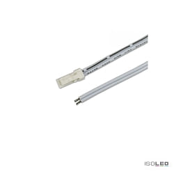 MiniAMP Anschluss-Stecker male, 2-polig, wei, max. 3A, 100cm