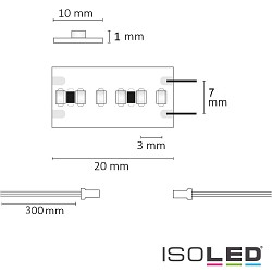 Bande LED CRI940 MiniAMP Flexband