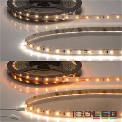 LED CRI919 / 940 MiniAMP Flex strip, 24V, 10W, dynamic white, both sided cable with male plug, 250cm